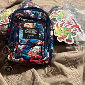 Mini micro world of Warcraft wow murloc backpack crossbody bag cute but deadly